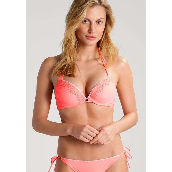 Hunkemöller CROCHETTA EDGE Góra od bikini orange HM181D04N