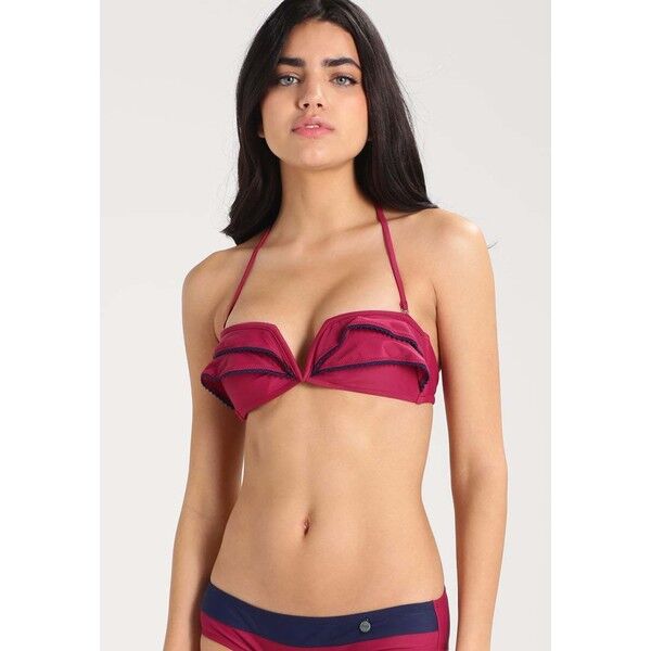 Beachlife DAZZLING Góra od bikini red plum BJ681D002