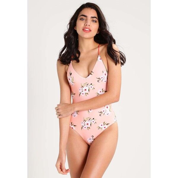 Topshop POSIE Kostium kąpielowy pink TP721M089