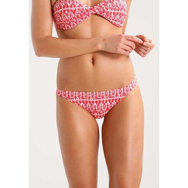 Billabong SEA SIDE TROPIC Dół od bikini sunset red BI781D025