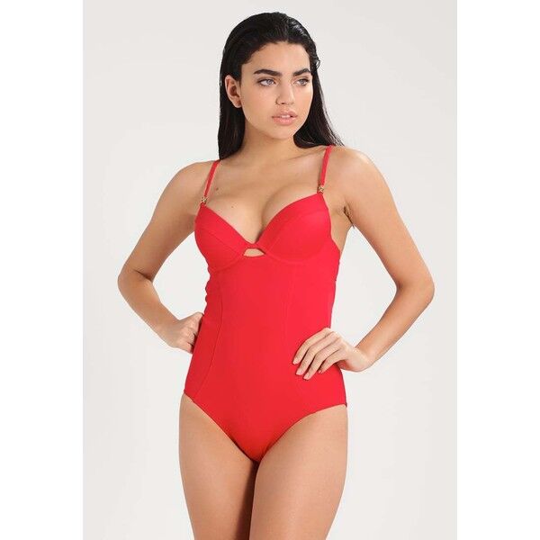 Heidi Klum Intimates SUN MUSE Kostium kąpielowy scarlet/black iris HK481D002