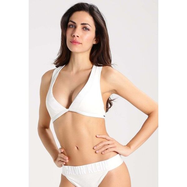 Calvin Klein Swimwear Góra od bikini white C1181D00D