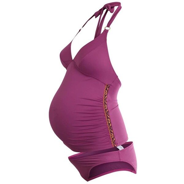 Cache Coeur BRASILIA Kostium kąpielowy plum CZ089C00V