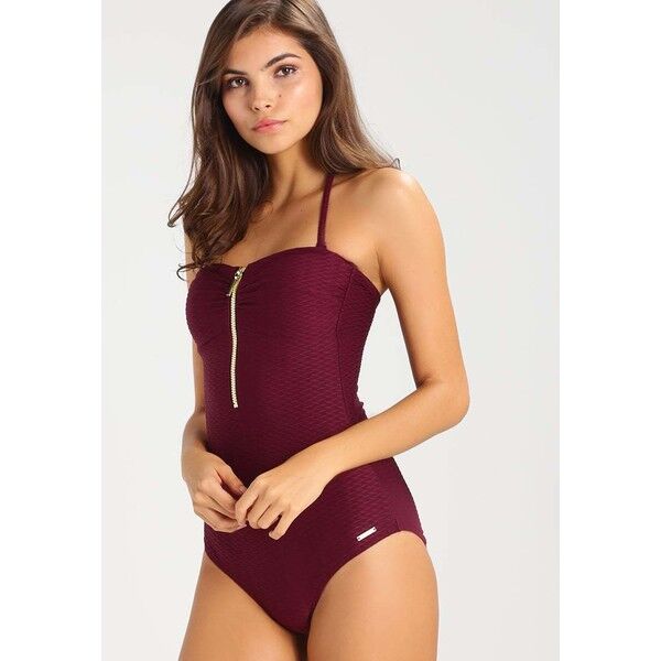 Bruno Banani Kostium kąpielowy bordeaux 1BR81D002