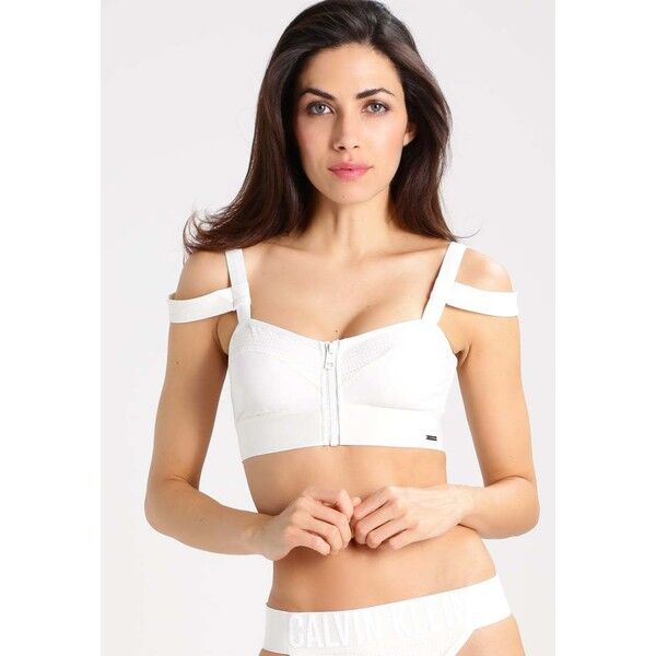 Calvin Klein Swimwear Góra od bikini white C1181D00F