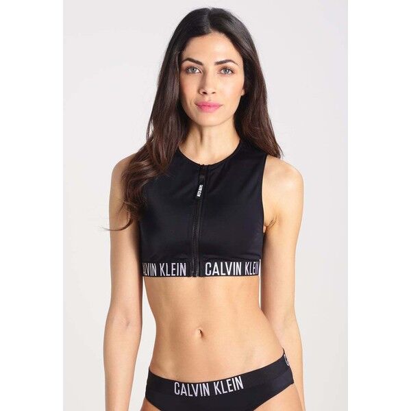 Calvin Klein Swimwear INTENSE POWER Góra od bikini black C1181D007