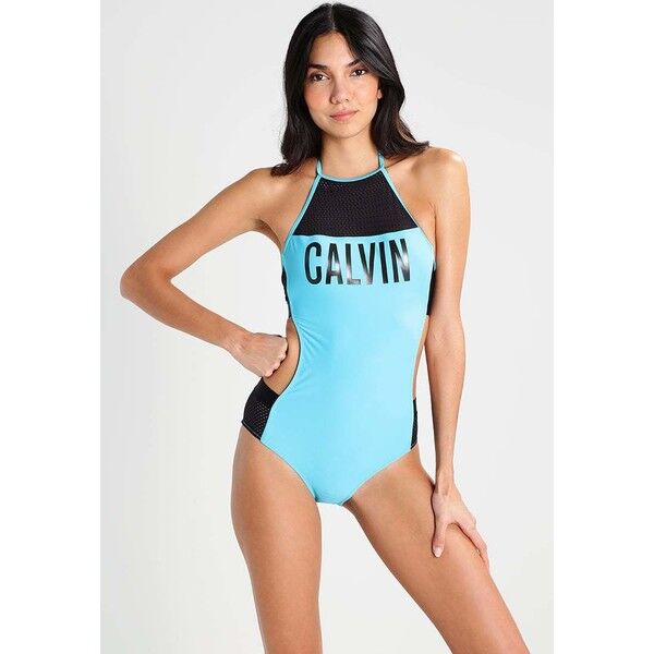 Calvin Klein Swimwear INTENSE POWER Kostium kąpielowy blue C1181D00K