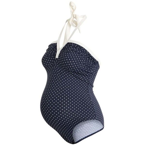 Envie de Fraise DUBAI Kostium kąpielowy navy blue/off white EF389C008