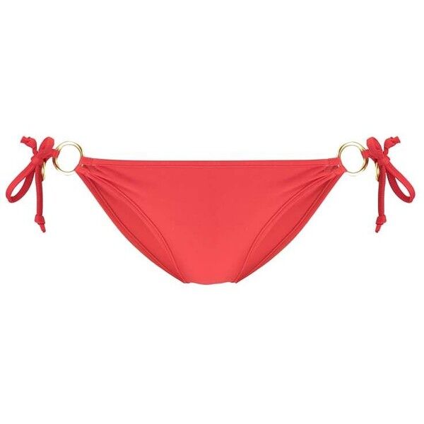 For Love & Lemons MALLORCA Dół od bikini ferrari red F0281D002