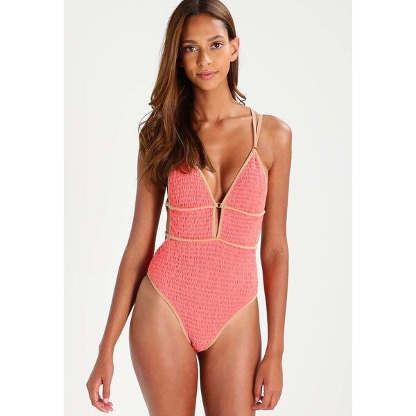 For Love & Lemons CAPRI Kostium kąpielowy coral F0281D00A