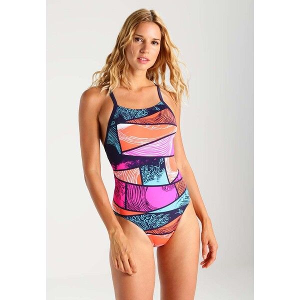 adidas Performance Kostium kąpielowy nobink/eneblu/eascor/ AD581G00C