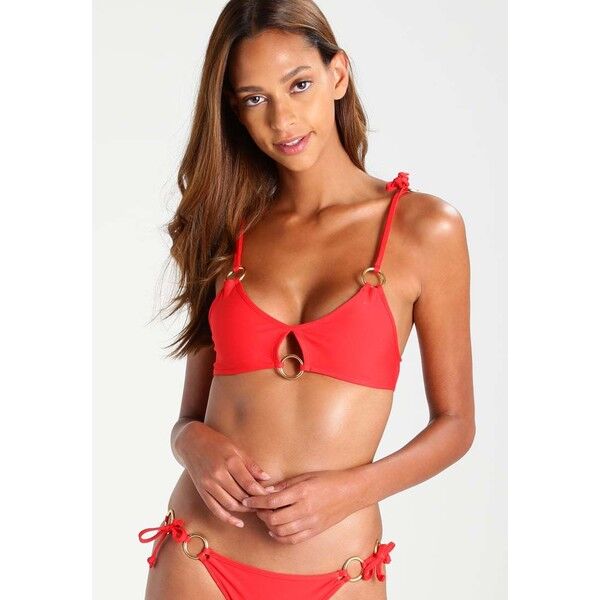 For Love & Lemons MALLORCA Góra od bikini ferrari red F0281D001