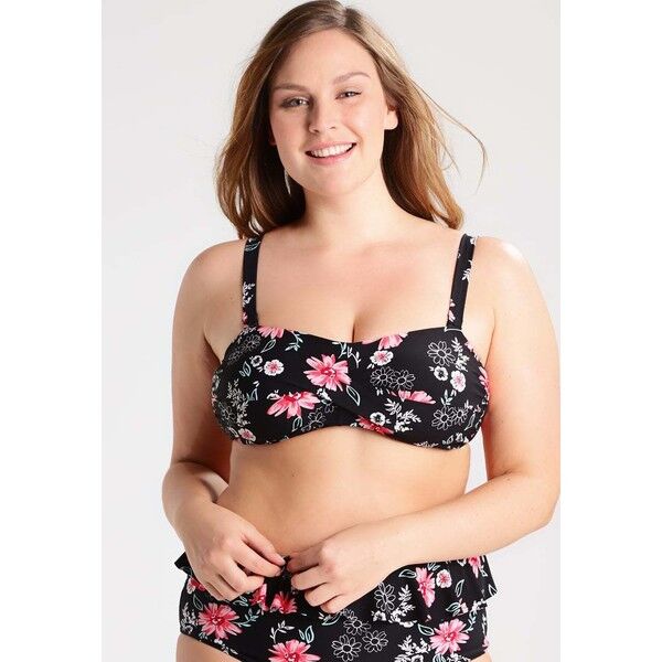 Evans FLORAL Góra od bikini black EW281J001