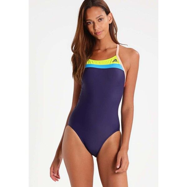 adidas Performance Kostium kąpielowy nobink/sesoye/sunglo AD581G002