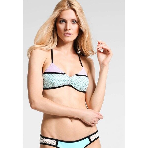 TWINTIP Góra od bikini lilac/aqua TW481DA0G