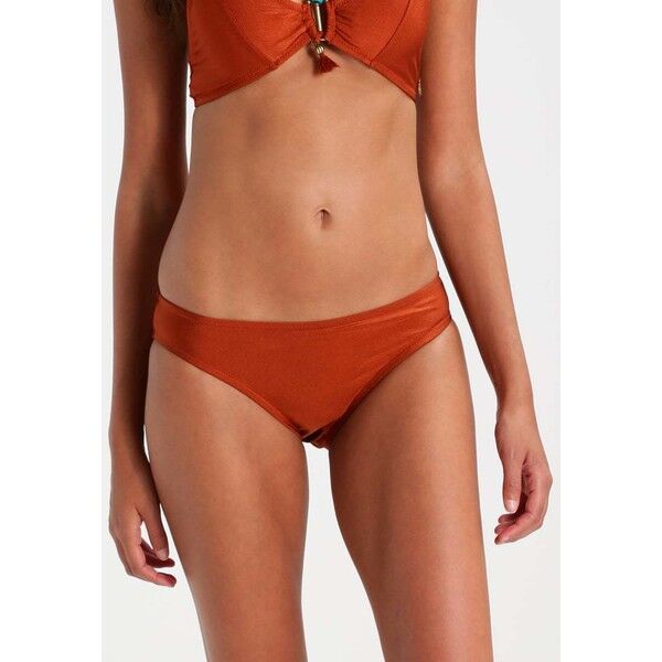 Hunkemöller BEJEWELED RIO Dół od bikini brown HM181C005