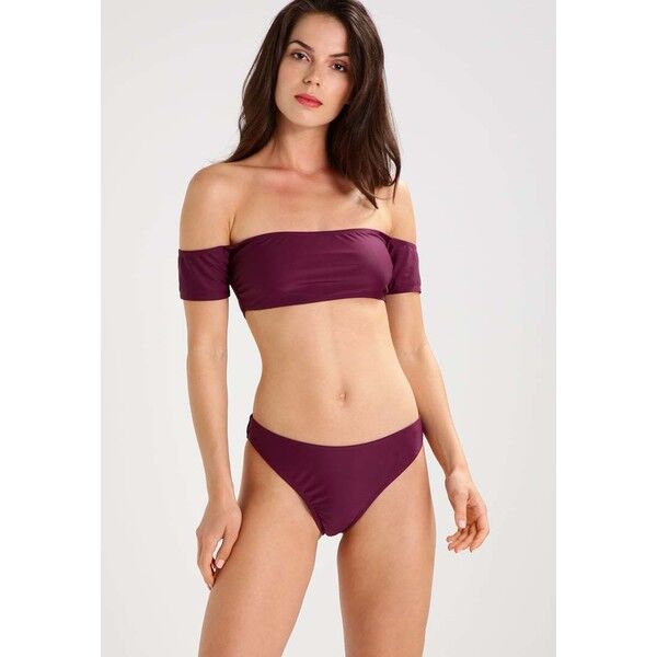 Missguided BARDOT Bikini aubergine M0Q81D01Y