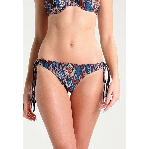 Hunkemöller ETHNIC CRAFT BRAZILIAN Dół od bikini blue HM181D074