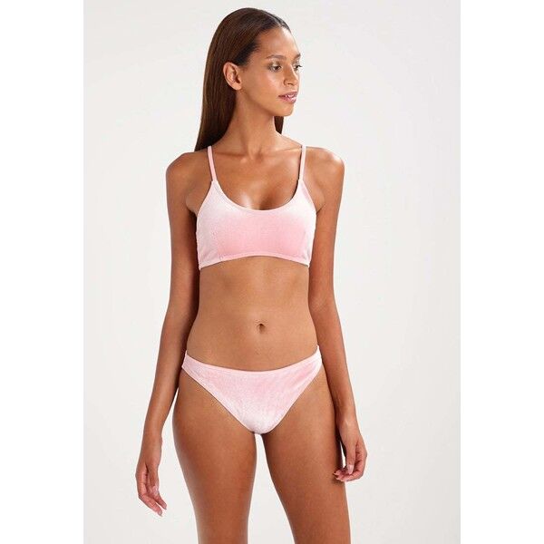 Missguided VELVET SPORTY Bikini rose pink M0Q81D01D