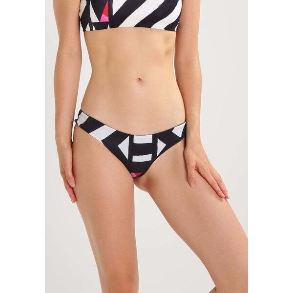 Billabong SURF CAPSULE REVERSIBLE Dół od bikini black/white BI781I000