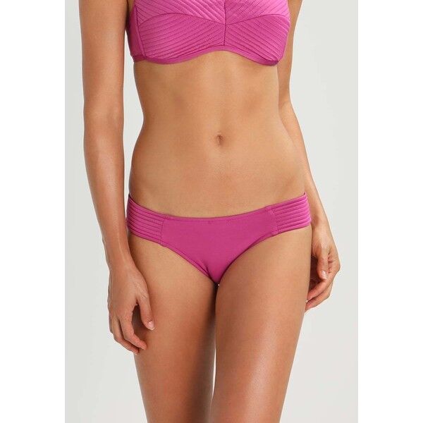 Seafolly QUILTED HIPSTER Dół od bikini berry S1981I006