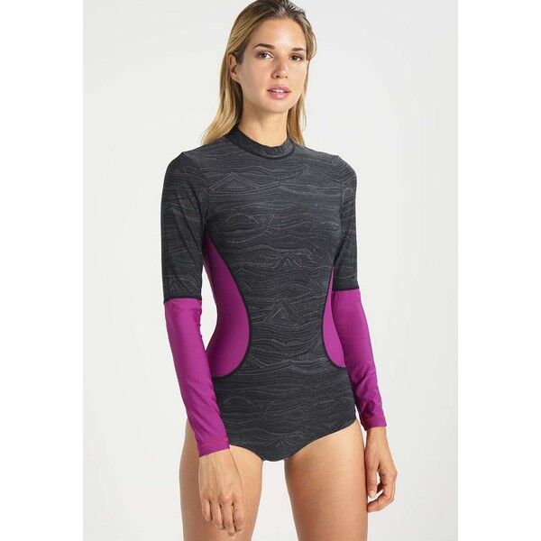 O'Neill RASH GUARD Kostium kąpielowy black ON581G000