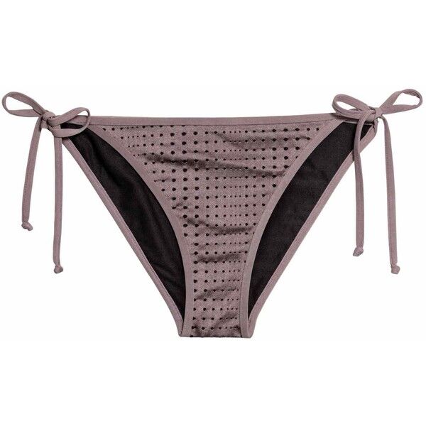 H&M Dół od kostiumu 0256513032 Ciemny brązowoszary