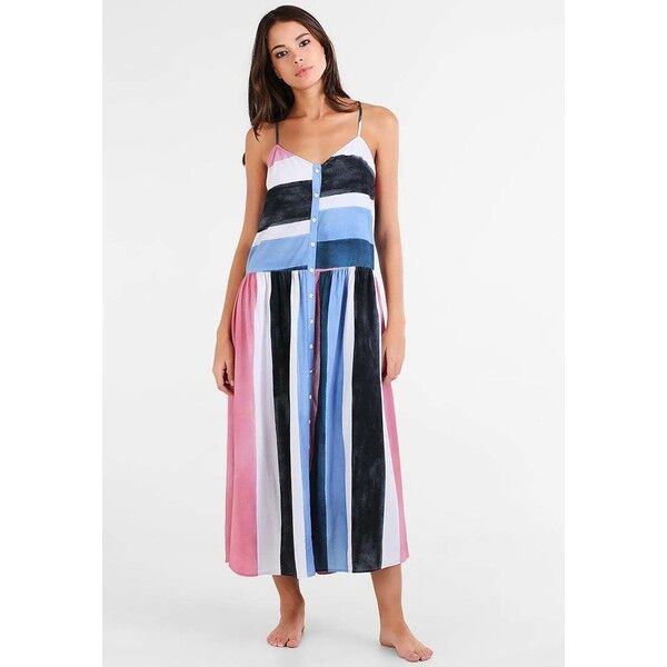 Mara Hoffman PHOEBE DRESS Akcesoria plażowe blue multi MH281D030