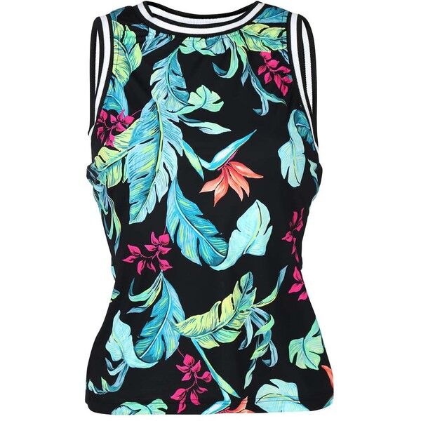 Seafolly JUNGLE OUT THERE Góra od bikini black S1941H056