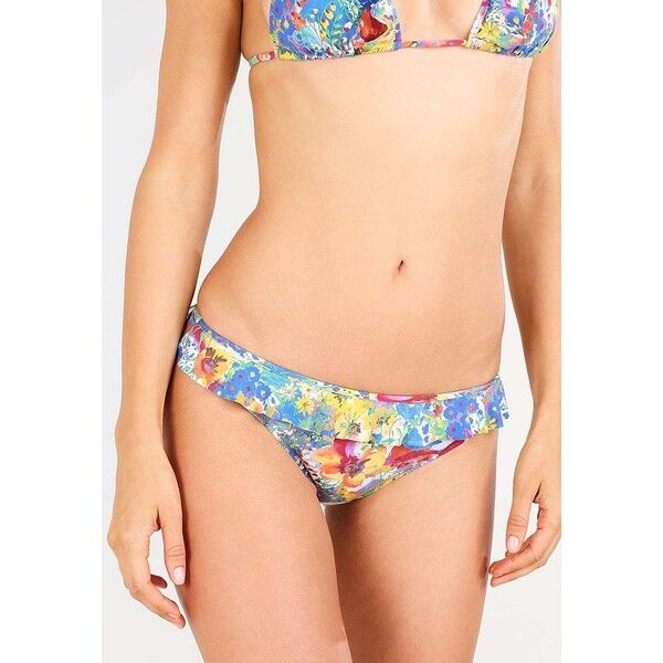 Stella McCartney ICONIC PRINTS CLASSIC Dół od bikini yellow S0Y81D012