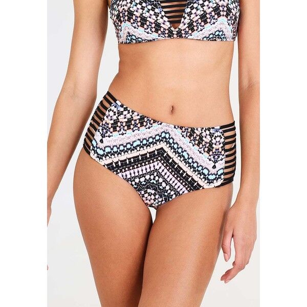Seafolly INDIANSUMMER HIGH WAISTED Dół od bikini black S1981I004
