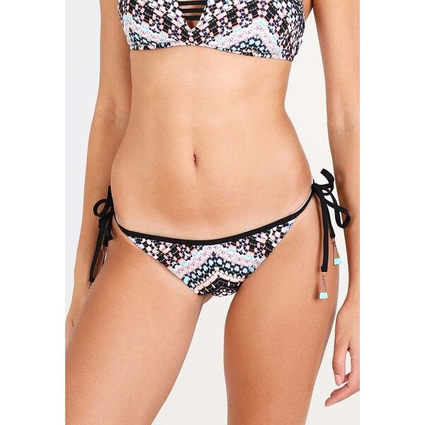 Seafolly INDIANSUMMER HIPSTER TIE SIDE Dół od bikini black S1981I003