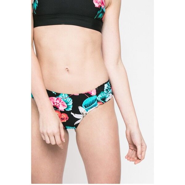 Seafolly Figi kąpielowe Black Ruched Side Retro 4930-BID0PO