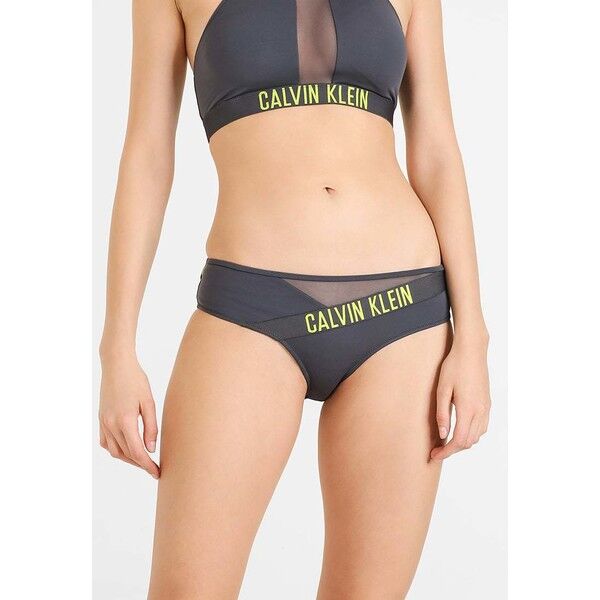 Calvin Klein Swimwear HIPSTER Dół od bikini forged iron C1781I000