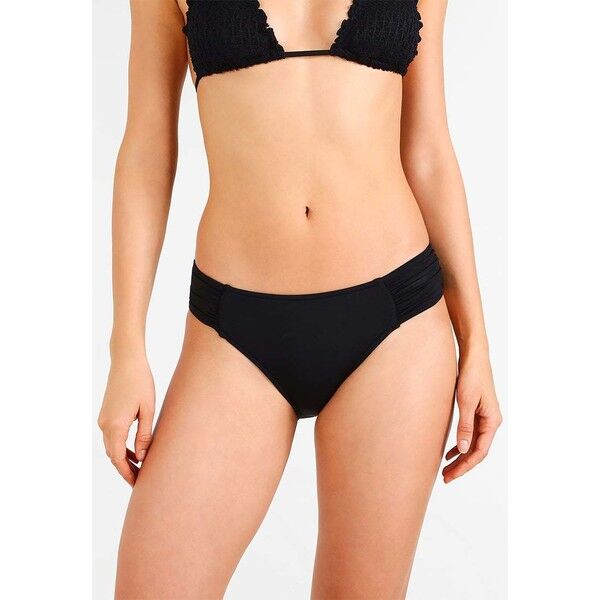 Seafolly RUCHED SIDE RETRO Dół od bikini black S1981I00D