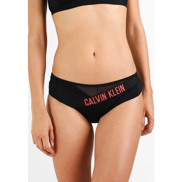 Calvin Klein Swimwear HIPSTER Dół od bikini black C1781I000
