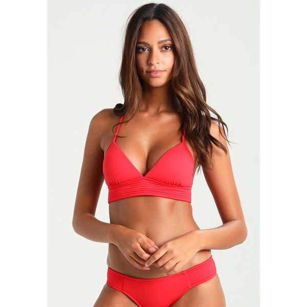 Seafolly QUILTED TRI Góra od bikini chilli red S1981J004
