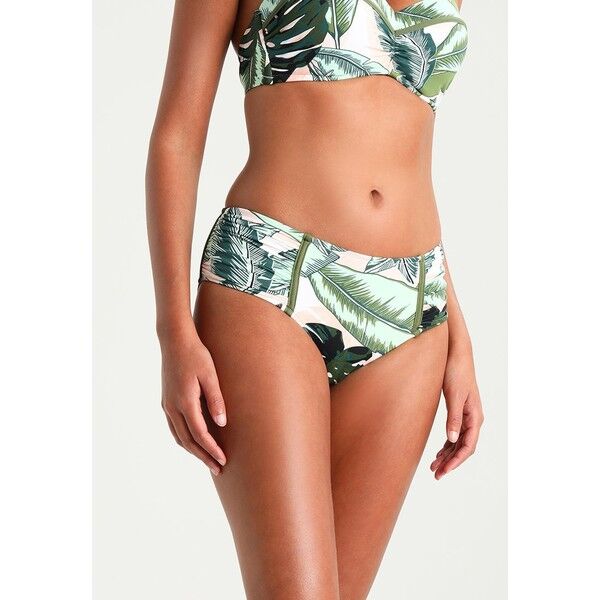 Seafolly PALM BEACH WIDE SIDE RETRO Dół od bikini moss S1981I00R