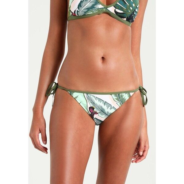 Seafolly PALM BEACH BRAZILIAN TIE SIDE Dół od bikini moss S1981I00O