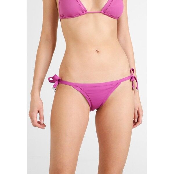 Seafolly BRAZILIAN TIE SIDE Dół od bikini berry S1981D050