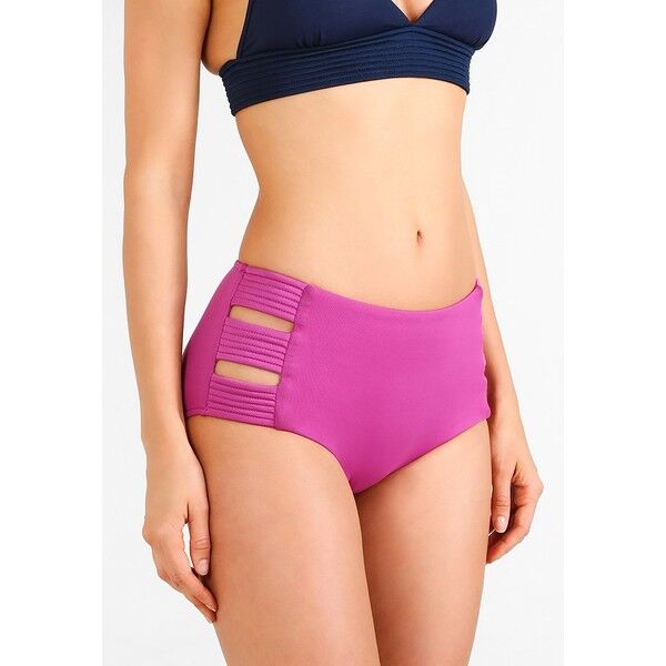 Seafolly HIGH WAISTED QUILTED PANT Dół od bikini berry S1981I007