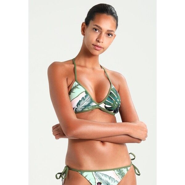 Seafolly PALM BEACH ACTION BACK TRI Góra od bikini moss S1981J00O