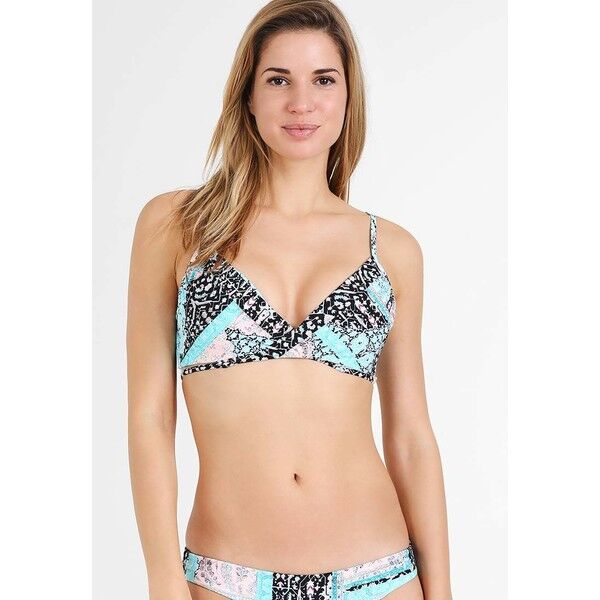 Seafolly MOROCCAN MOON WRAP FRONT BOOSTER Góra od bikini atlantic S1981J00I