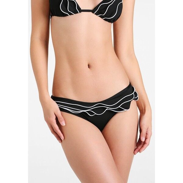 La Perla WAVES MEDIUM BRIEF Dół od bikini black 2LP81I002