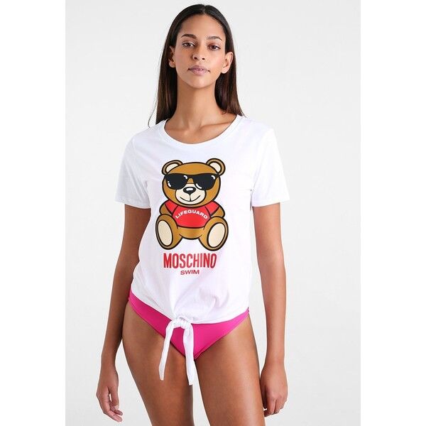 MOSCHINO SWIM T-SHIRT Akcesoria plażowe white M0581H002