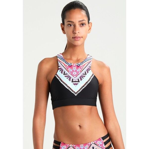 Seafolly SAHARA NIGHTS TANK BRALETTE Góra od bikini black S1981J012