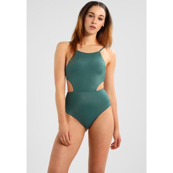 RVCA SOLID ONE PIECE Kostium kąpielowy mallard green RV481G000