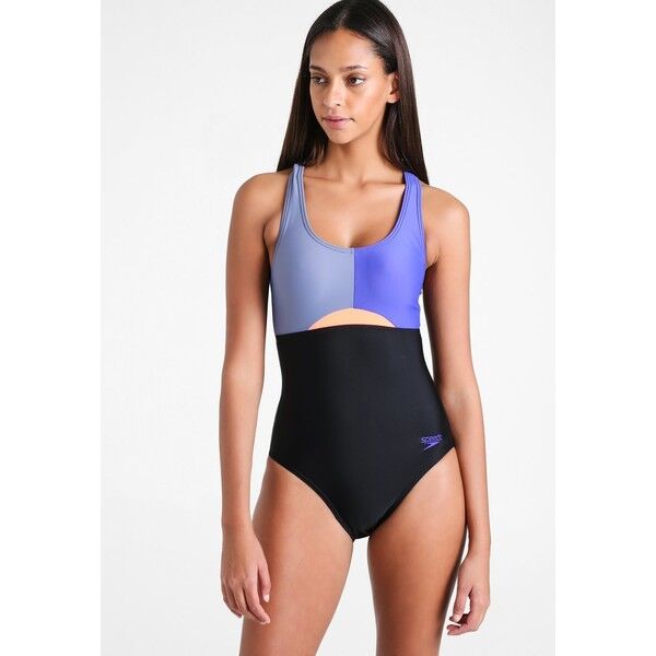 Speedo HYDRACTIVE Kostium kąpielowy black/vita grey/ultramarine 1SP81G01R