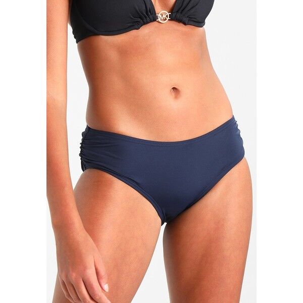 MICHAEL Michael Kors SHIRRED BOTTOM Dół od bikini new navy MK181I001