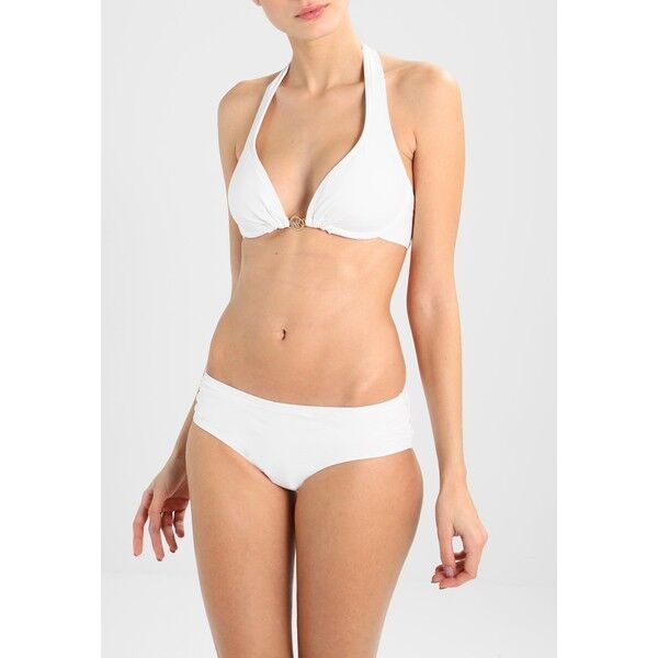 MICHAEL Michael Kors SHIRRED BOTTOM Dół od bikini white MK181I001